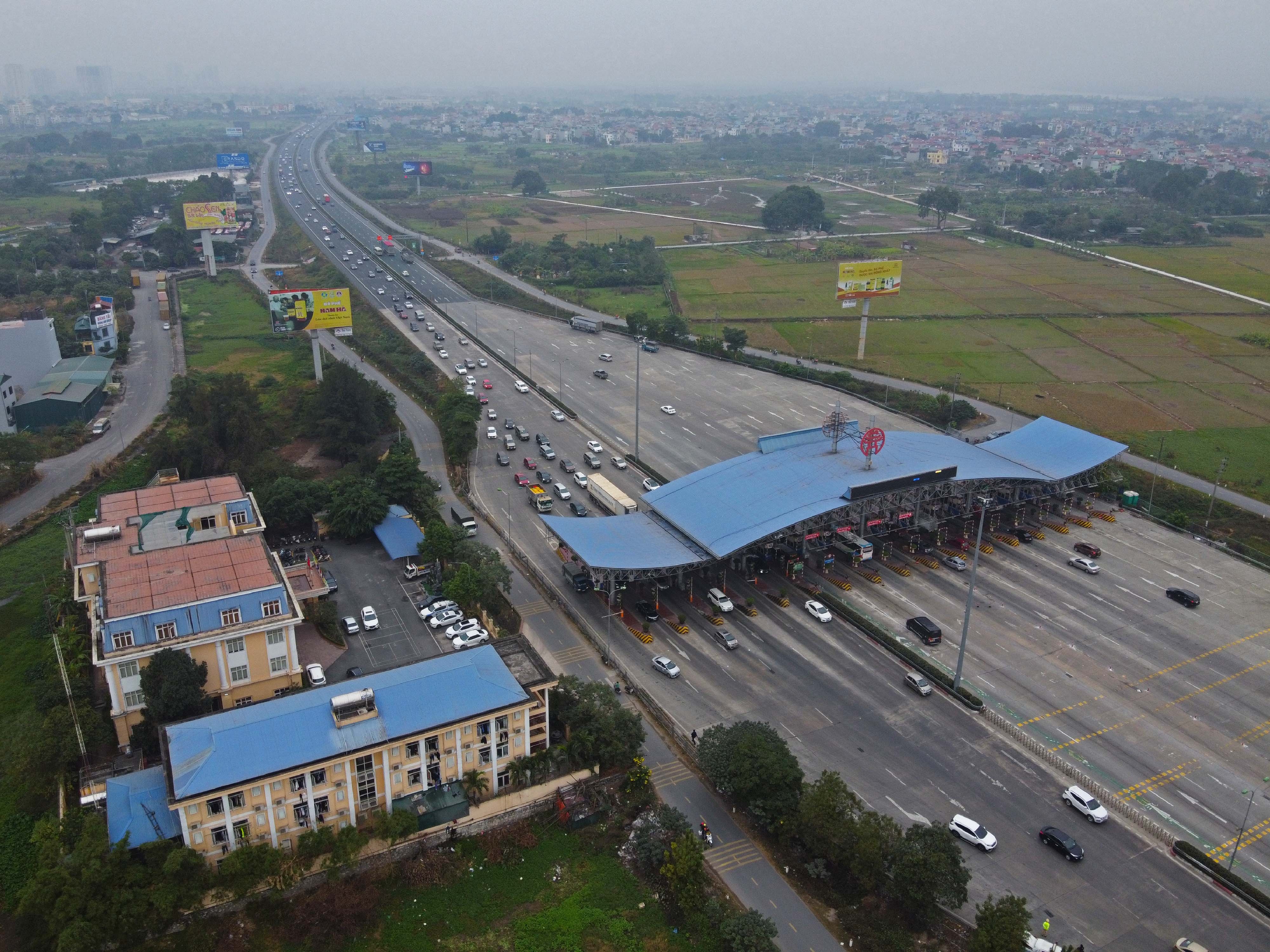 Phat xe di vao lan ETC anh 5