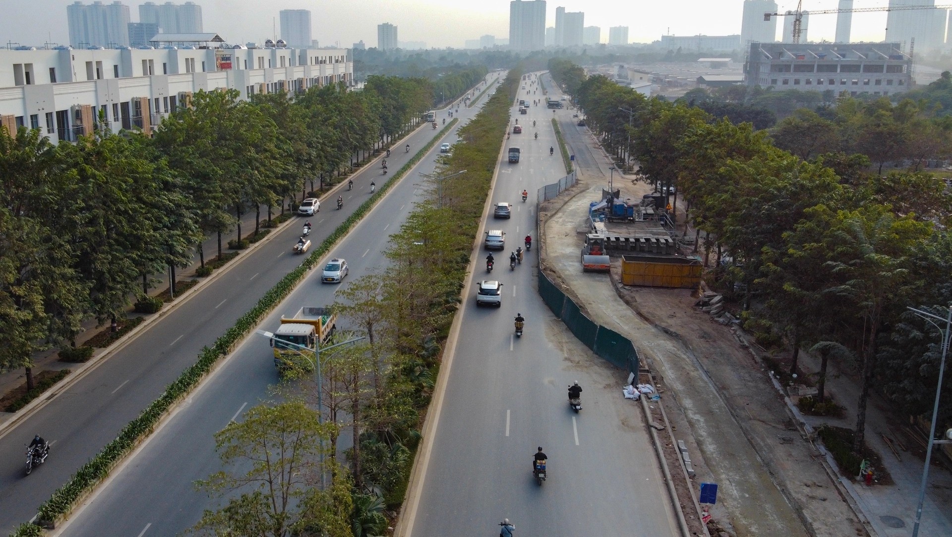 Du an duong 1.500 ty dong moi thong xe da bi dao xoi hinh anh