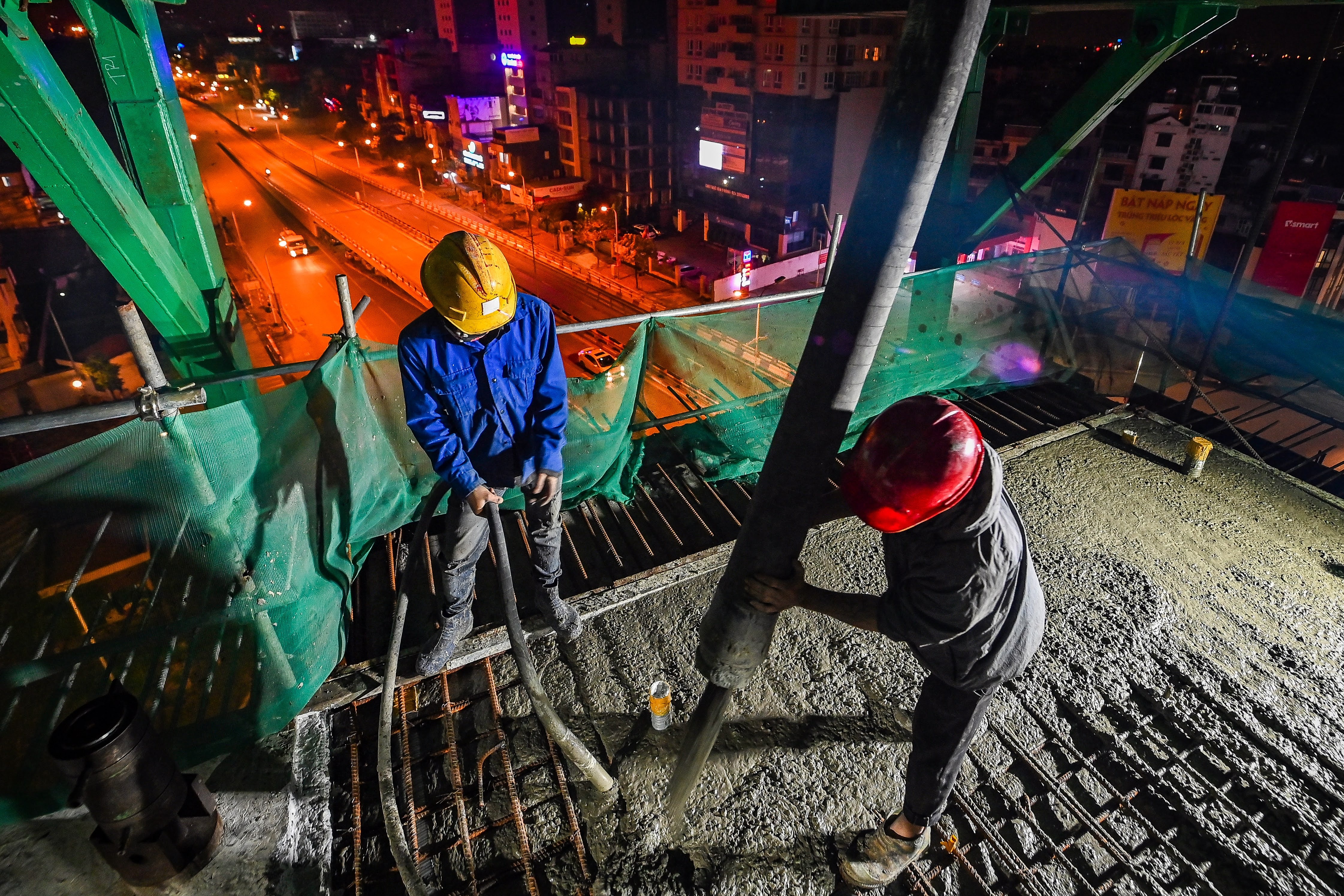 thi cong tru cau can cao nhat ha noi anh 12