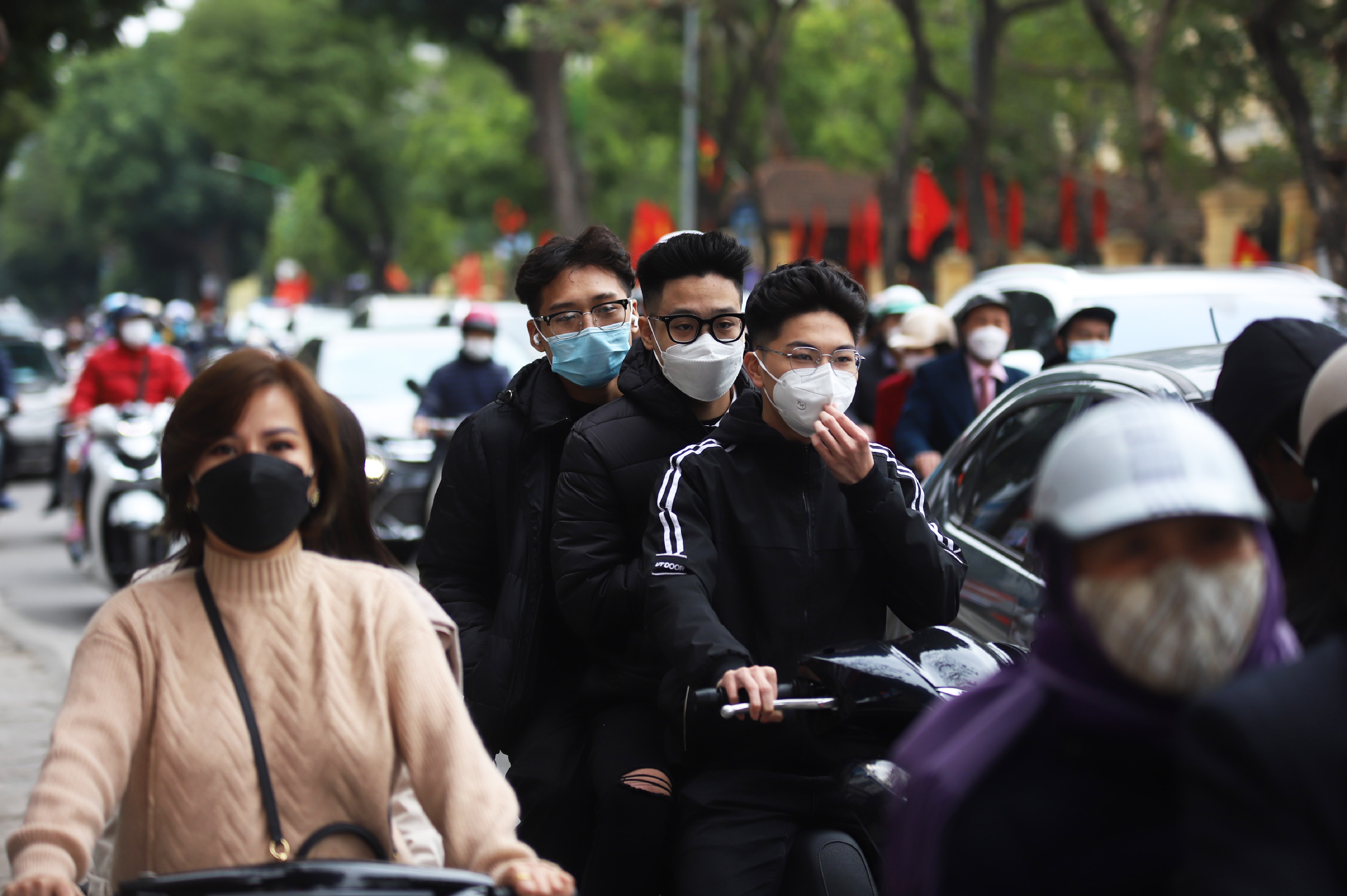 ha noi tac duong mung 1 tet anh 14