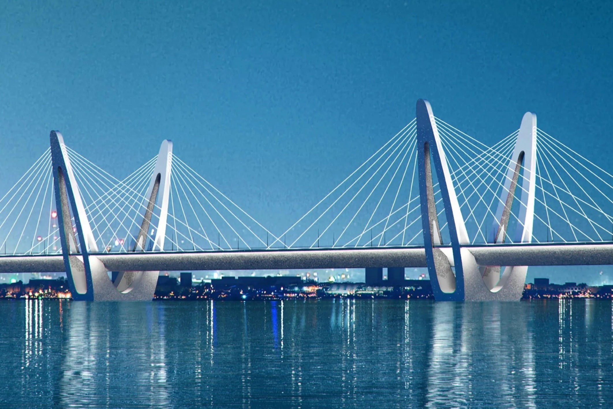 4 phuong an thiet ke cay cau gan 9.000 ty o Ha Noi hinh anh