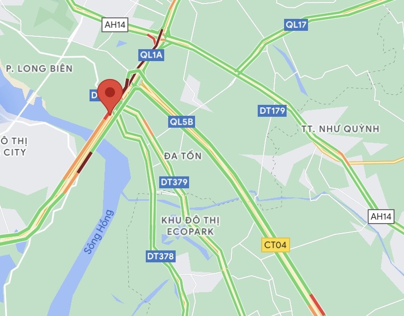 Xe audi tong dai phan cach cau thanh tri anh 6