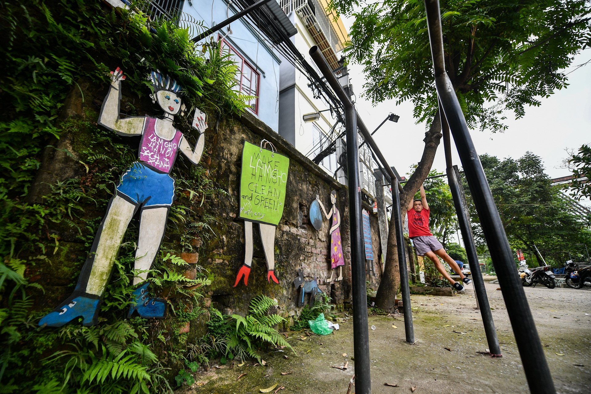 bai giua song Hong lam cong vien anh 14