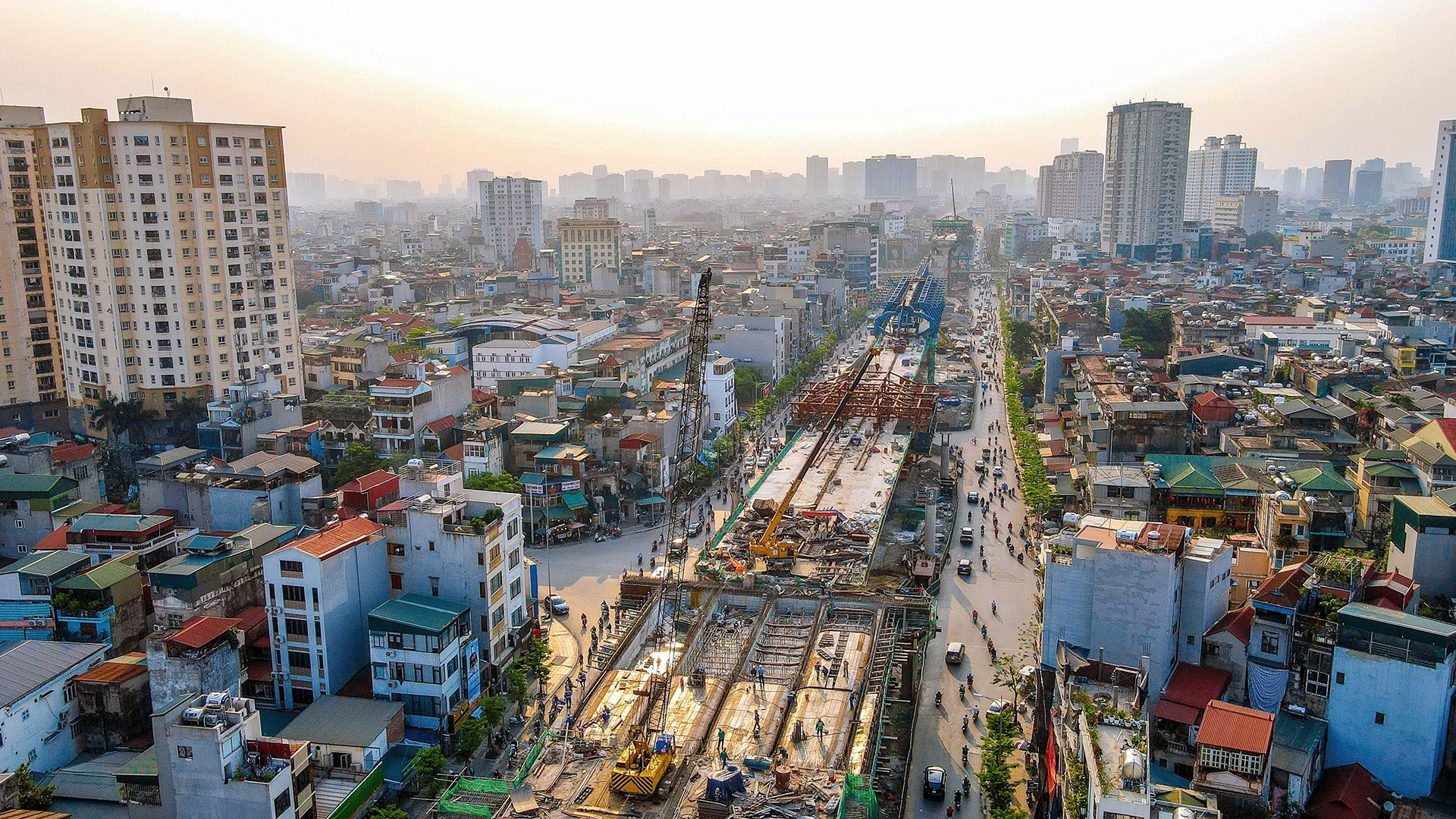 Tien do vanh dai 2 tren cao anh 14