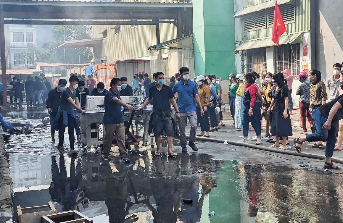 Chay Bac Giang cong ty may anh 10