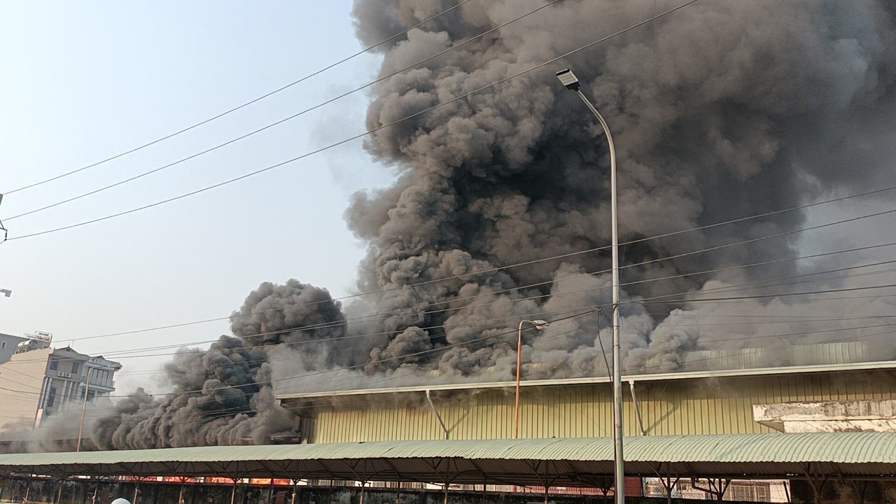 Chay Bac Giang cong ty may anh 1