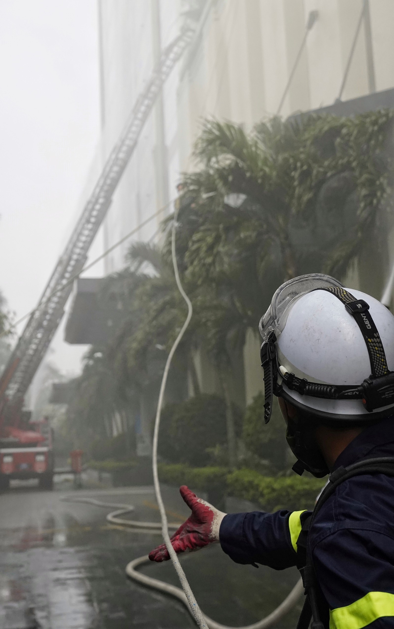 diễn tập cháy seagames ảnh 3 dien tap chay seagames anh 3