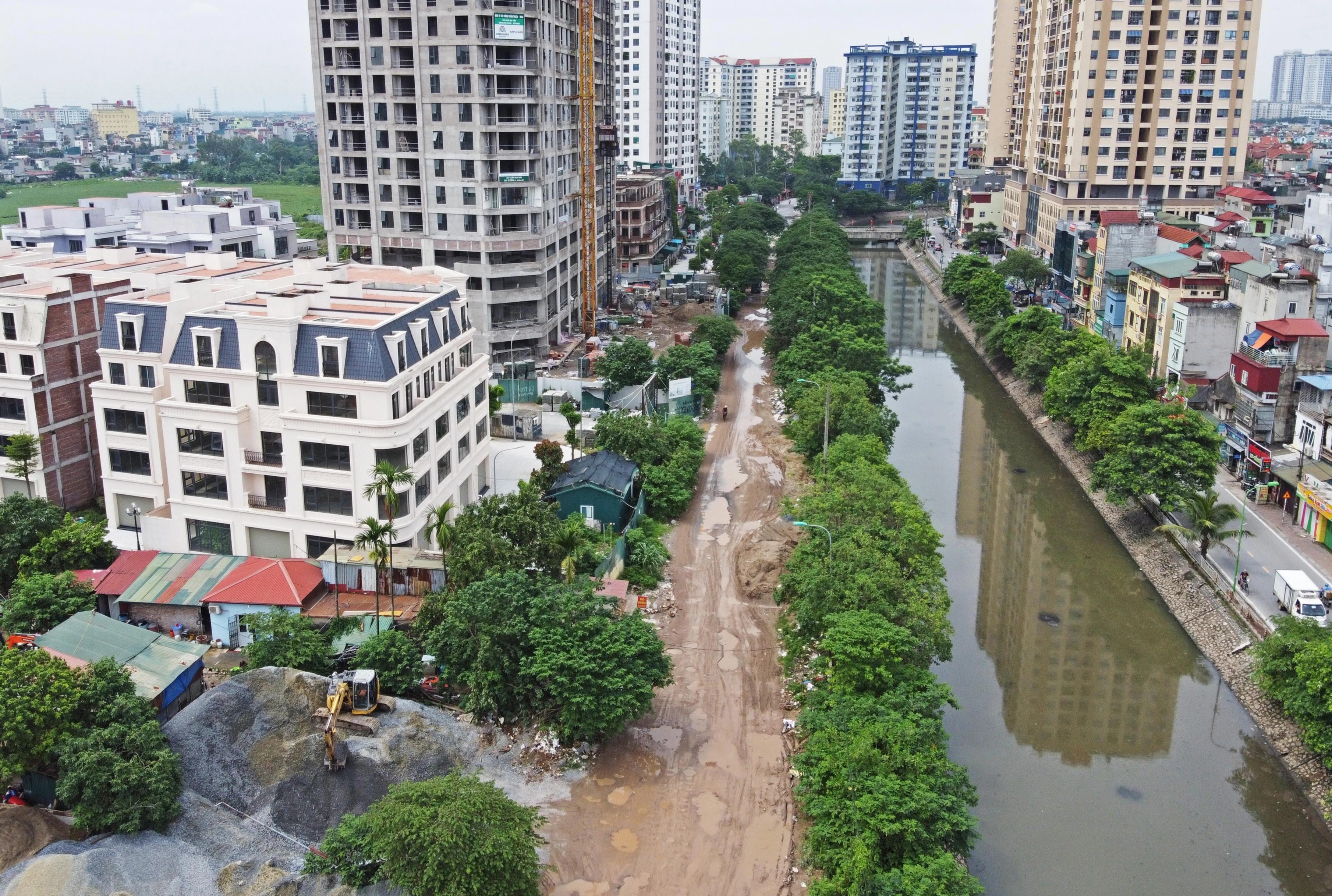 Con duong lay loi canh hang loat du an chung cu, nha lien ke hinh anh