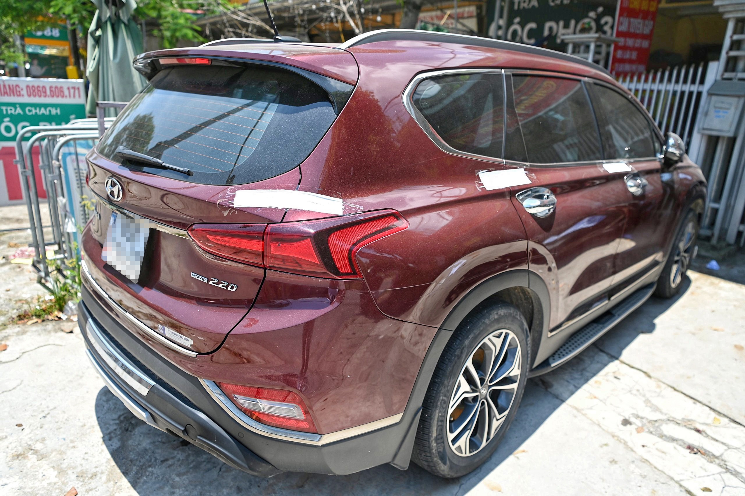 xac minh thi the tai xe santa fe anh 1