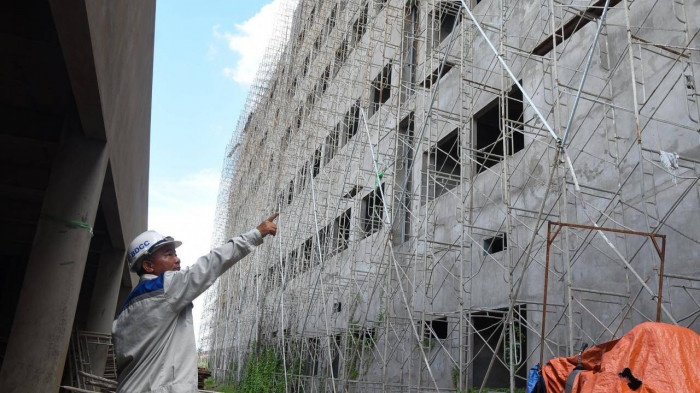 Vi sao du an Benh vien Ung buou Can Tho cham tien do? hinh anh