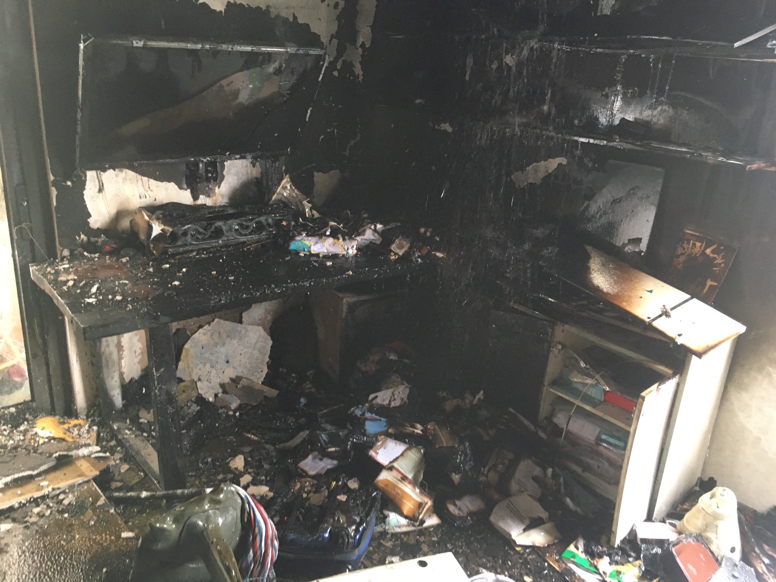 chay chung cu New Horizon City anh 1