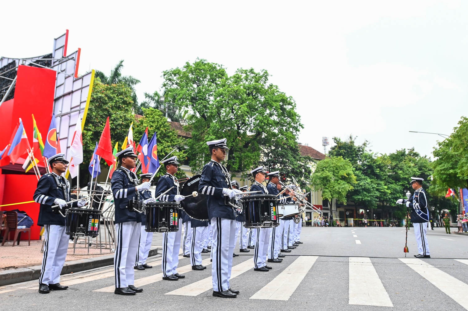 Canh sat cac nuoc bieu dien ASEAN 2022 anh 45