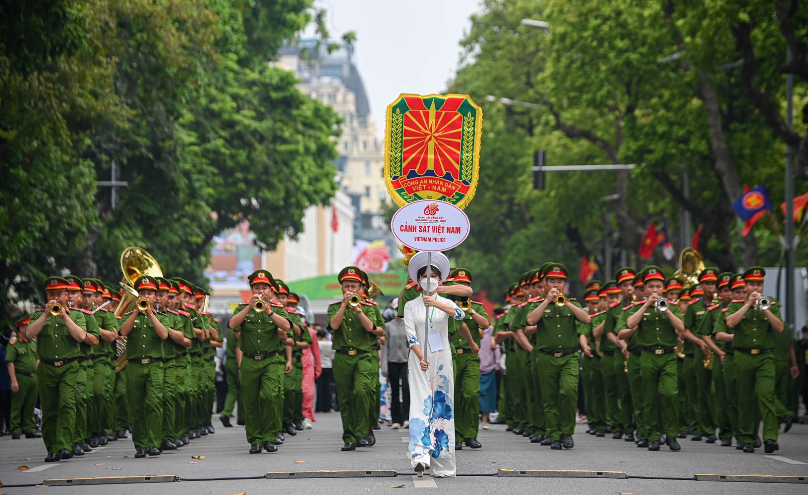 Canh sat cac nuoc bieu dien ASEAN 2022 anh 16