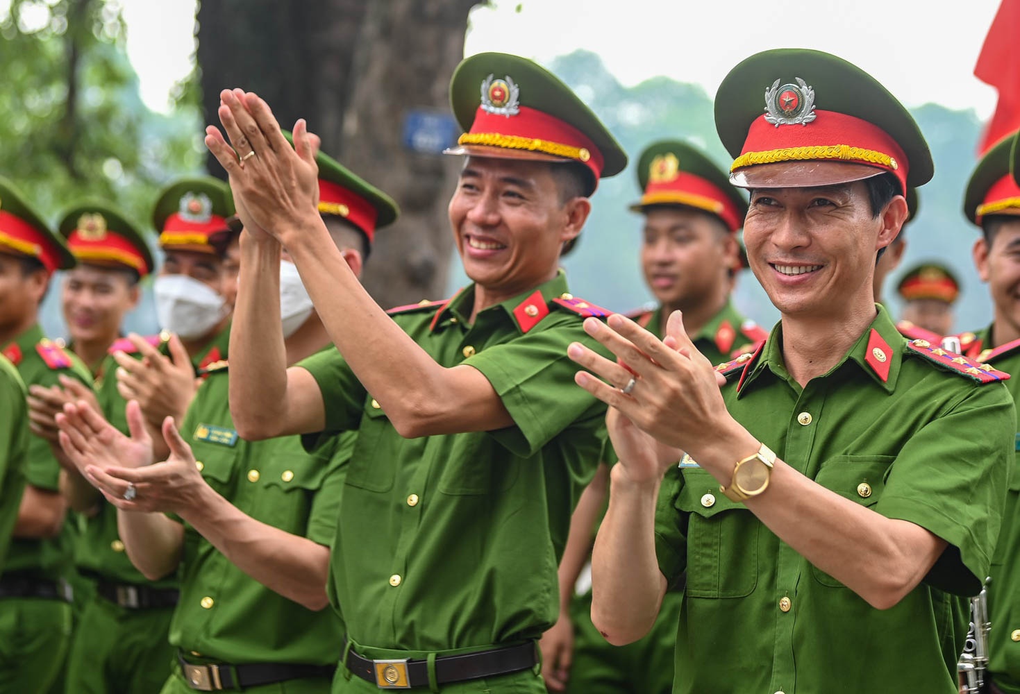 Canh sat cac nuoc bieu dien ASEAN 2022 anh 54