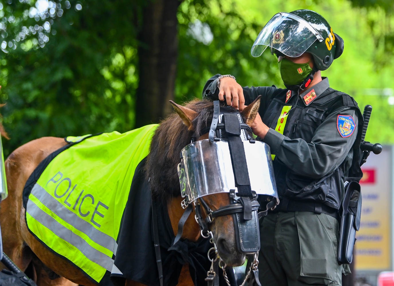 CSCD ky binh dieu hanh quanh pho di bo anh 6
