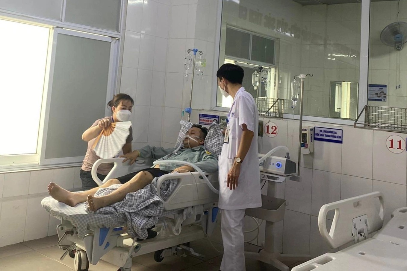 Su co ngat khi o Cong ty Miwon: Nan nhan bi thuong da thoat nguy kich hinh anh