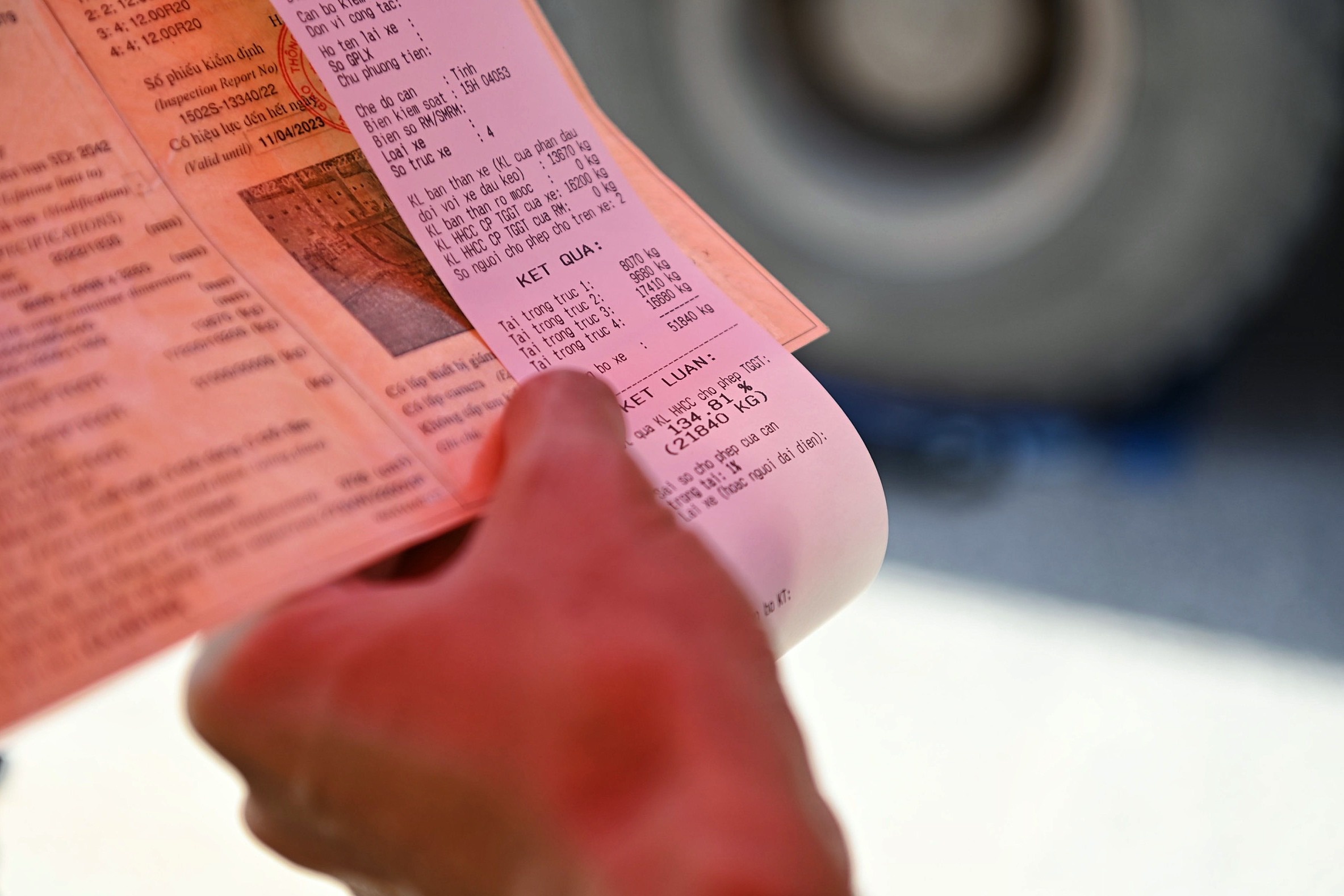 Xu ly xe qua tai trong o Hai Phong anh 3