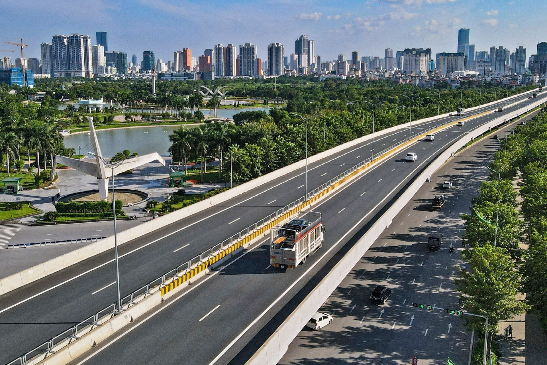 Ha Noi muon lam xong duong vanh dai 4 vao nam 2027 hinh anh