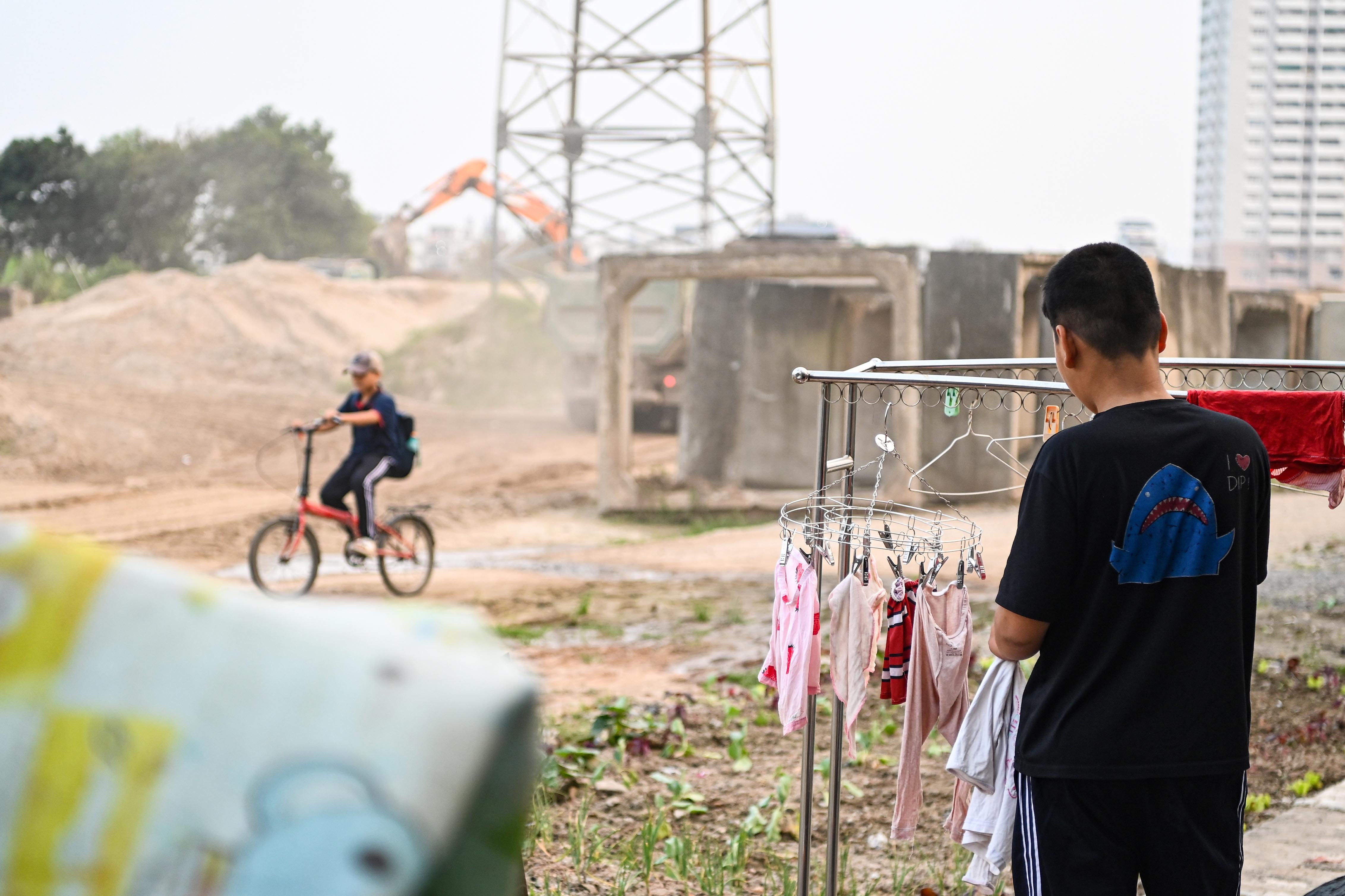 Song tam giua cong truong duong vanh dai nghin ty hinh anh