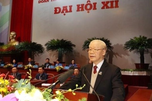 Tong bi thu nhan gui toi the he tre ca nuoc hai chu 'Tien phong' hinh anh