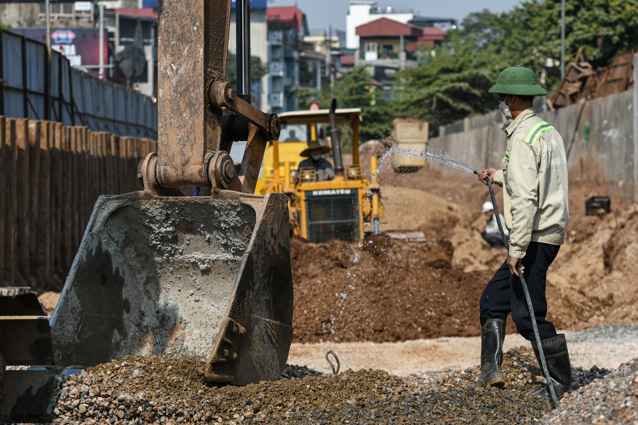 mo rong duong Au Co anh 13