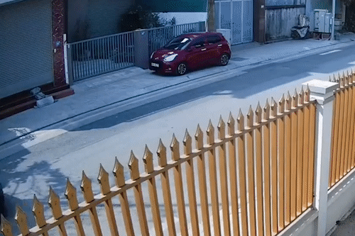 Camera ghi lai canh PGD trung tam giao duc thuong xuyen tong CSGT hinh anh