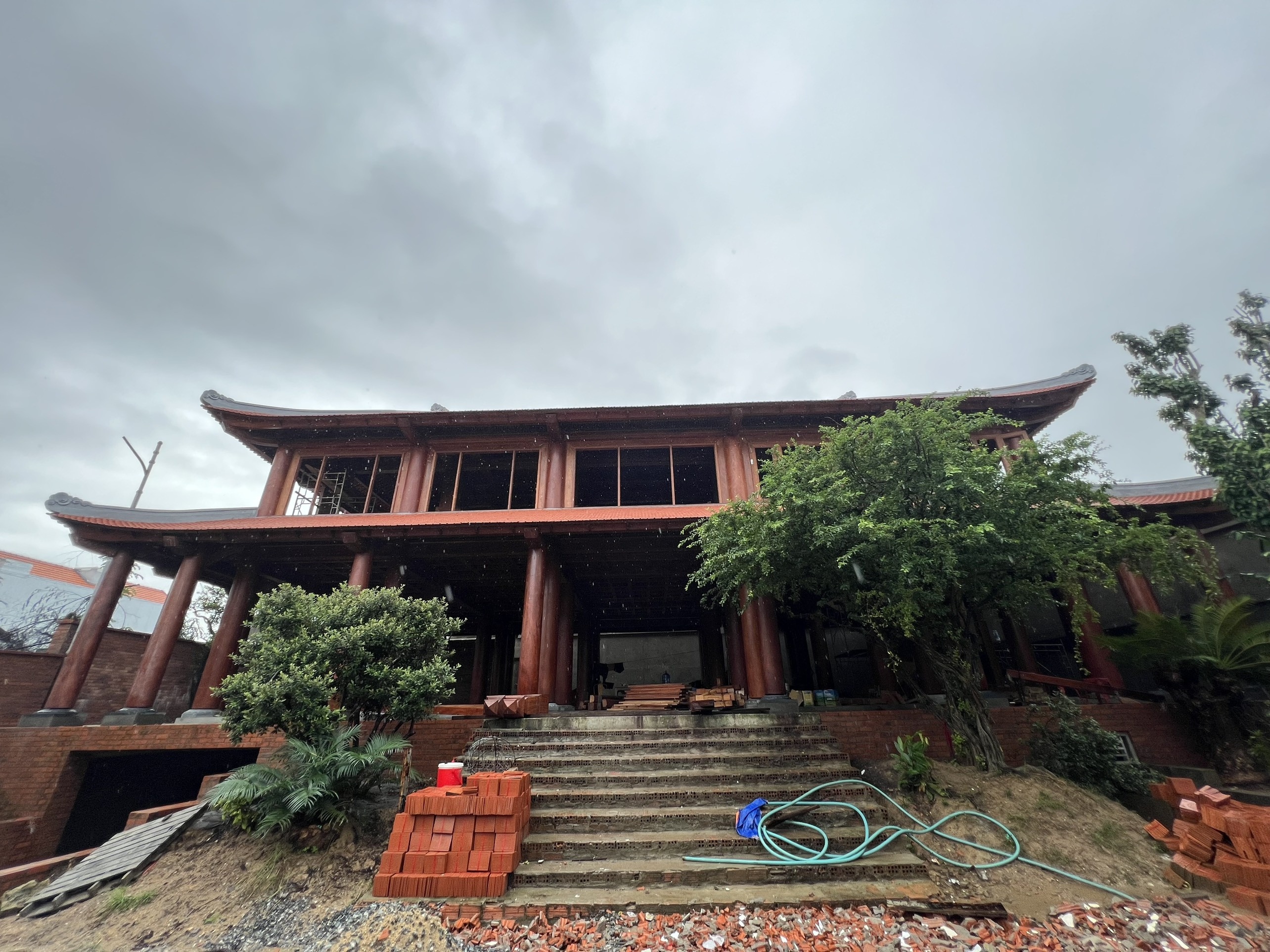 Cuong che biet phu cua dai gia xay dung trai phep o Quang Ngai hinh anh