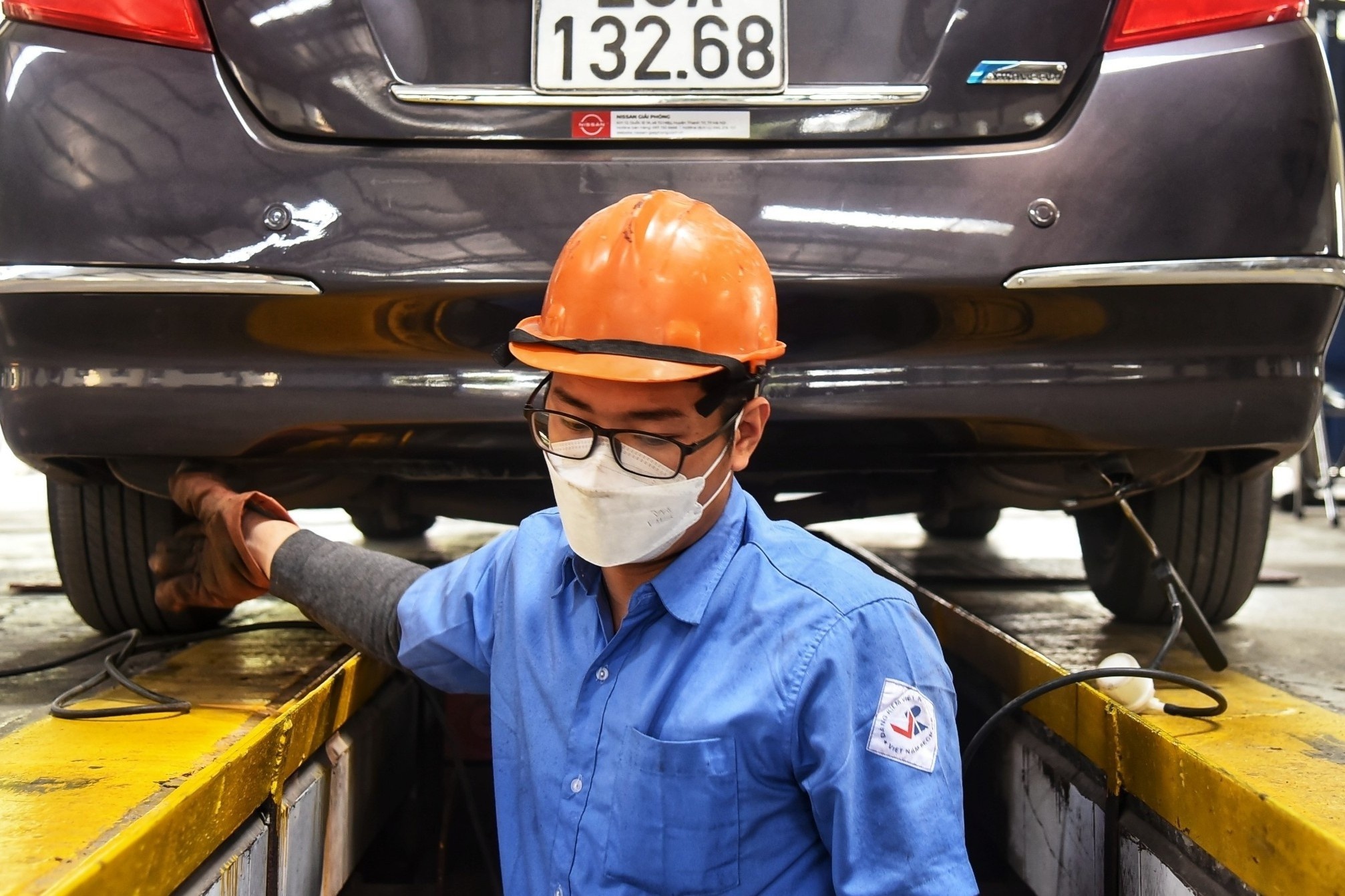 Khong cam to chuc kinh doanh van tai, bao duong oto tham gia kiem dinh hinh anh