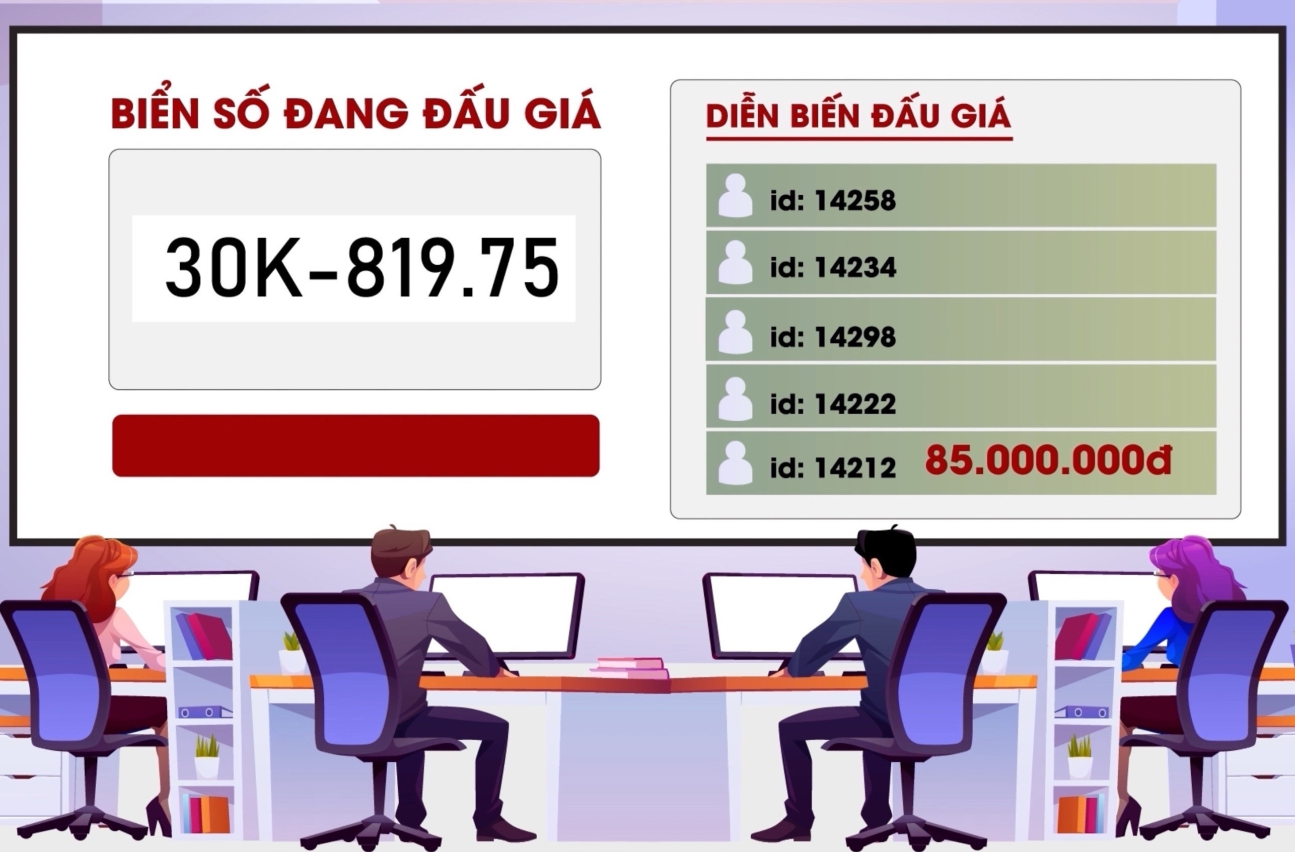 Cac buoc tham gia dau gia bien so oto hinh anh