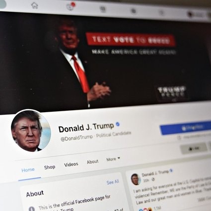 Truyen thong Trung Quoc mia mai cac cong ty khoa tai khoan ong Trump hinh anh