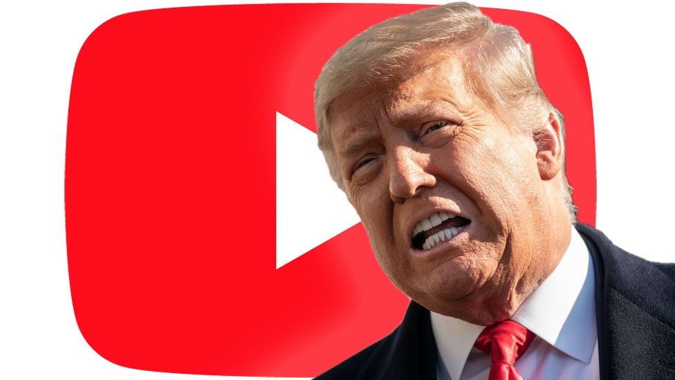 YouTube lai cam ong Trump hinh anh
