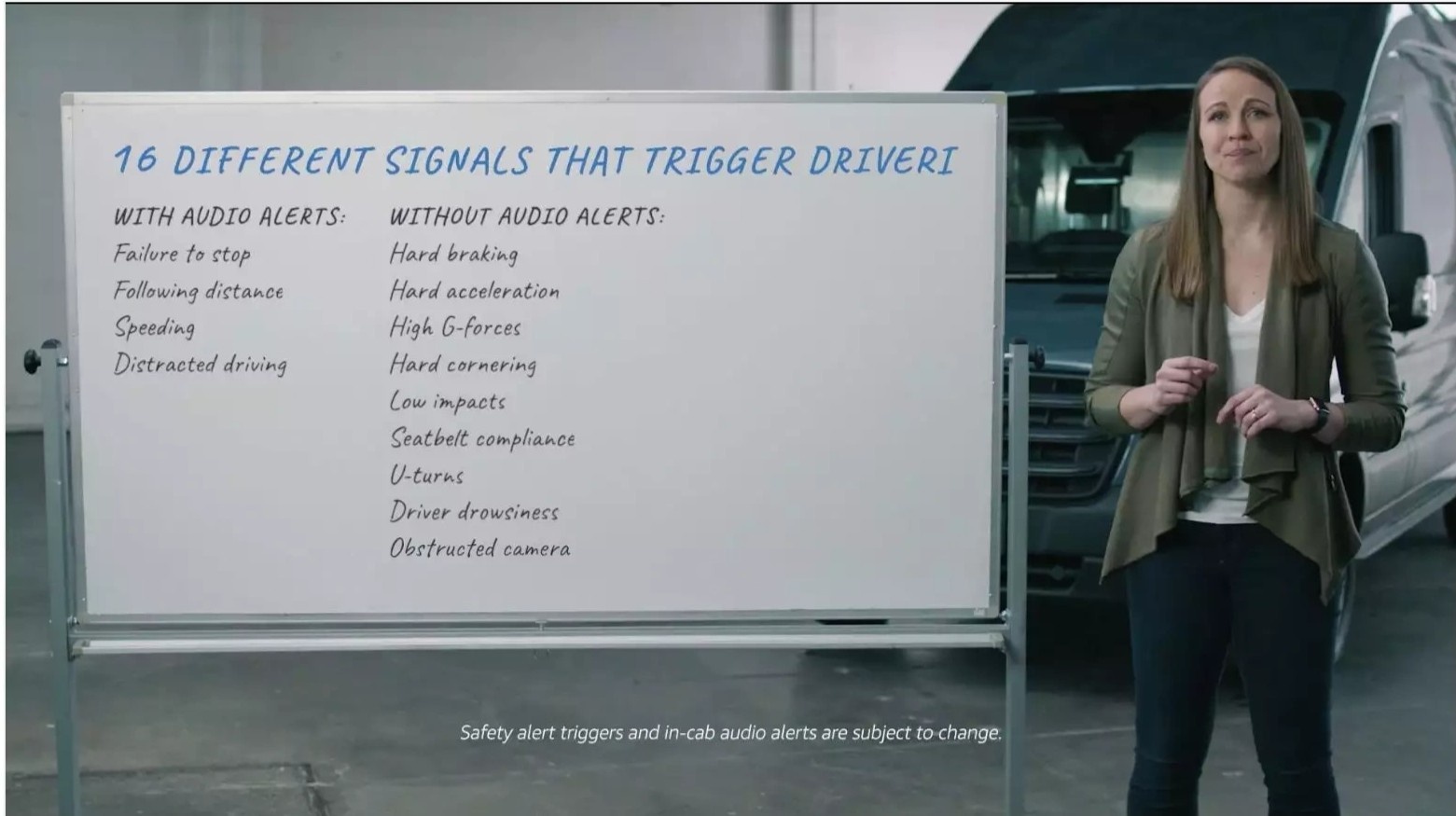 Tai xe Amazon ngap tren xe se bi camera AI giam sat anh 2