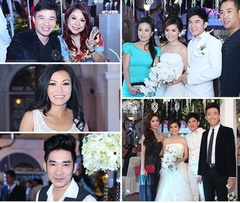 Nhung dam cuoi dinh dam hoi tu dan sao khung hinh anh