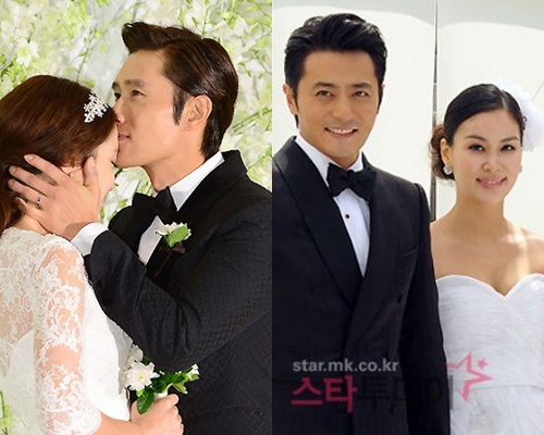 10 cap vo chong sao noi tieng nhat showbiz Han hinh anh