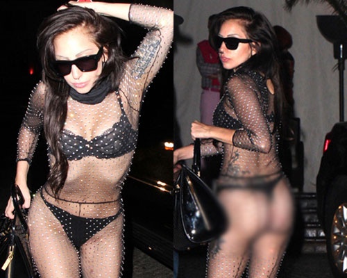 Lady Gaga dien noi y di hen ho hinh anh