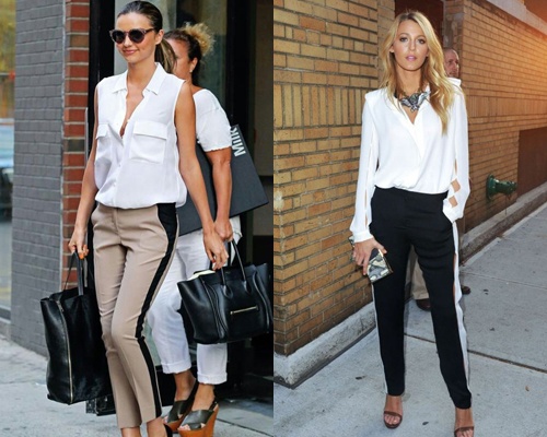 Bat song xu huong quan tuxedo ca tinh hinh anh