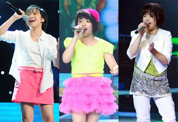 Hanh trinh 'lot xac' phong cach cua thi sinh The Voice Kids hinh anh
