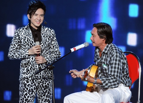 Hinh anh ngot ngao cua sao Viet ben bo me hinh anh