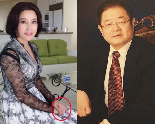 Luu Hieu Khanh lo nhan cuoi voi chong thu 4 hinh anh