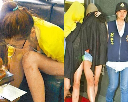 My nhan Dai Loan bi bat khi dang ban dam, dung ma tuy hinh anh