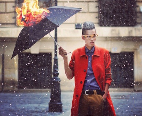 Hot lookbook-er nguoi Viet duoc len FashionTV hinh anh