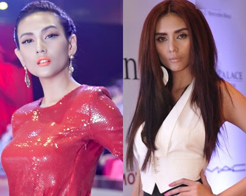 Hoang Yen dang tuot doc khong phanh hinh anh