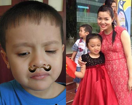 Sao nhi Viet dang yeu ngay dau tien di hoc hinh anh