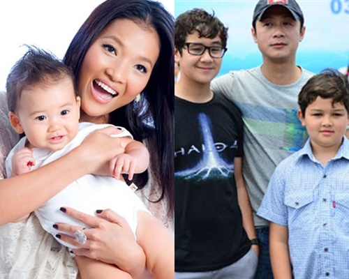 Nhung nhoc ty con lai dang yeu cua sao Viet hinh anh