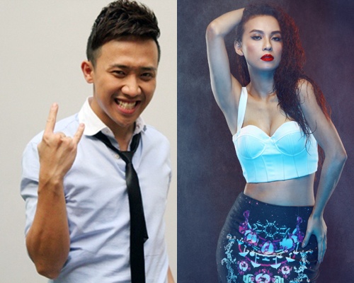 Tran Thanh - Huyen Ny lam MC show 'trai dep bi truc xuat' hinh anh