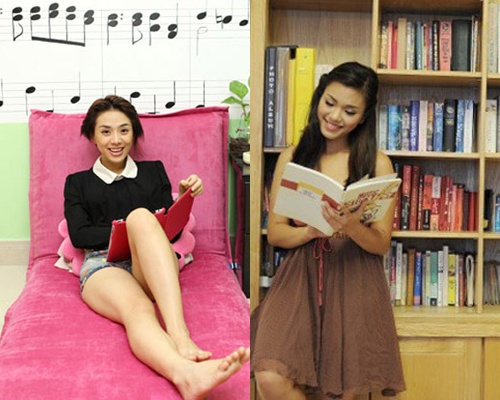 Khong gian song tien nghi cua Phuong Vy - Lan Trinh hinh anh