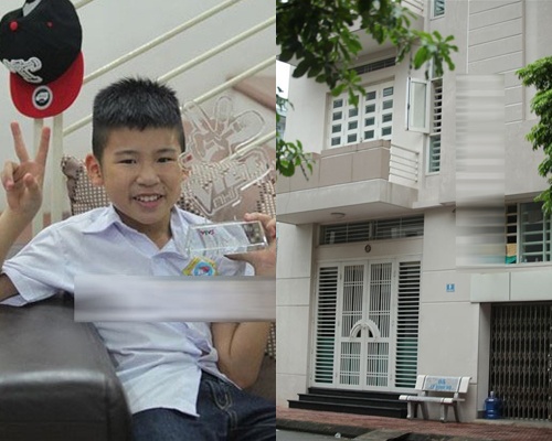 Ngoc Duy The Voice Kids co phong hat rieng tai nha hinh anh