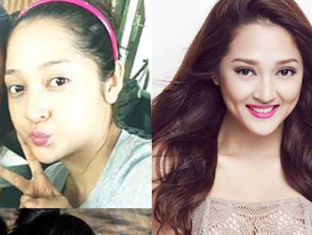 My nhan Viet truoc va sau trang diem hinh anh