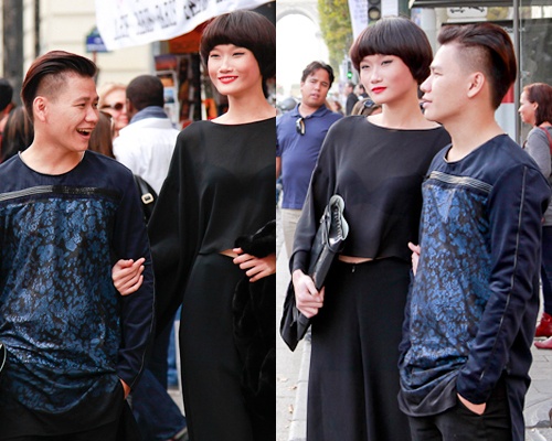 Kha My Van dao choi Paris cung quan quan Project Runaway hinh anh