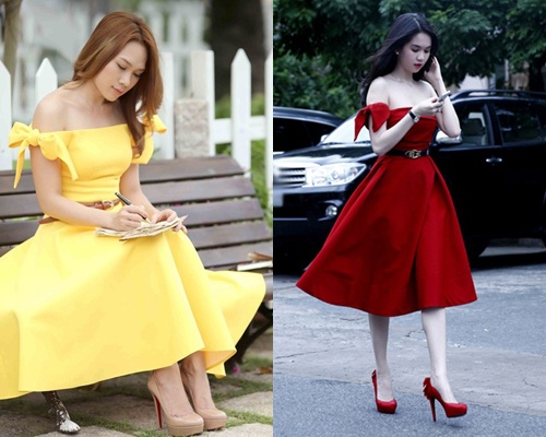 My Tam 'dung vay' voi Ngoc Trinh hinh anh